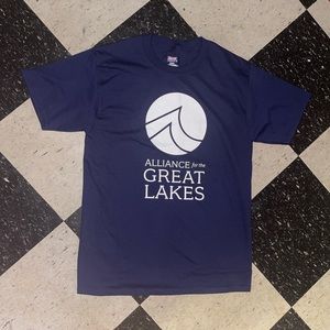 Lightly worn mens medium Alliance for Great Lakes shirt